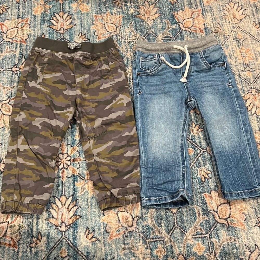 18m Toddler Boy Cat & Jack Pants - EUC